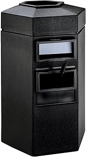Commercial Zone Products Islander Series Bermuda 1 Waste Container and Windshield Service Center, Black (755301)