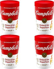 Campbell's Chicken & Star Shaped Pasta Sipping Soup, 10.75 Oz (4 Pack)