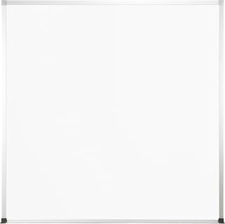 Best-Rite Magne-Rite Magnetic Whiteboard, Alum Trim and Tray, 4 x 4 feet (219ND)