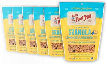 Bob's Red Mill Lemon Blueberry Homestyle Granola, 11oz (6 Count)