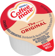 Nestle Liquid Creamer Original 2-pack; 50 Count Each by Coffee Mate – 18.7 Fl Oz (Pack of 2), Pack of 2, Model 35110