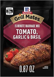 McCormick Grill Mates Tomato, Garlic & Basil Marinade Mix, 0.87 oz