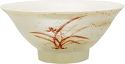 Thunder Group Gold orchid melamine dinnerware collection 32 oz, 7 1/2" soup bowl, comes in dozen