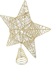 Christmas Tree for Star Topper Iron Golden Star Holiday Trees