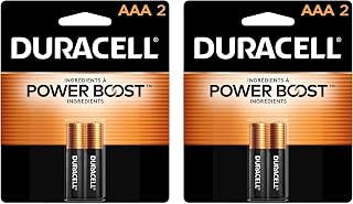 DURACELL Coppertop AAA Batteries, 2ct, 2pk