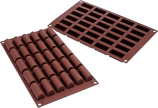 Silikomart Silicone Easy Chocolate Mold, Mini Buche