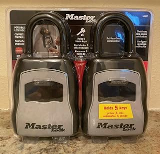 Master Lock 5063267 Door Mount Combination Dials Lock Box