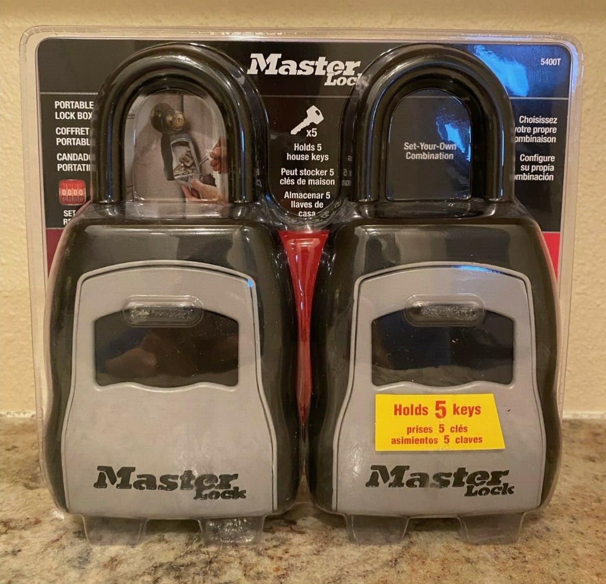 Door Mount Combination Dials Lock Box by Master Lock – Model 5063267