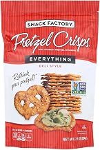 Pretzel Crisp, Pretzel Crisp; Everything, Pack of 12, Size - 7.2 OZ, Quantity - 1 Case