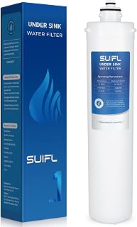 H-104 Under Sink Replacement Filter Cartridge EV961211, 1 Pack | Compatible with Pentair Everpure H-104 Drinking System | Quick-Change Filter Cartridge | 1,000-Gallon Capacity | 0.5 Micron