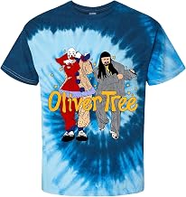 Unisex Adult Oliver Tree Miss You Clown Tie Dye T-Shirt