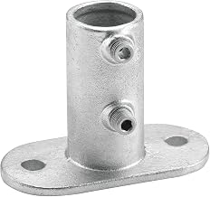 Global Industrial 1" Size Rail Flange Pipe Fitting (1.375" Fitting I.D.)