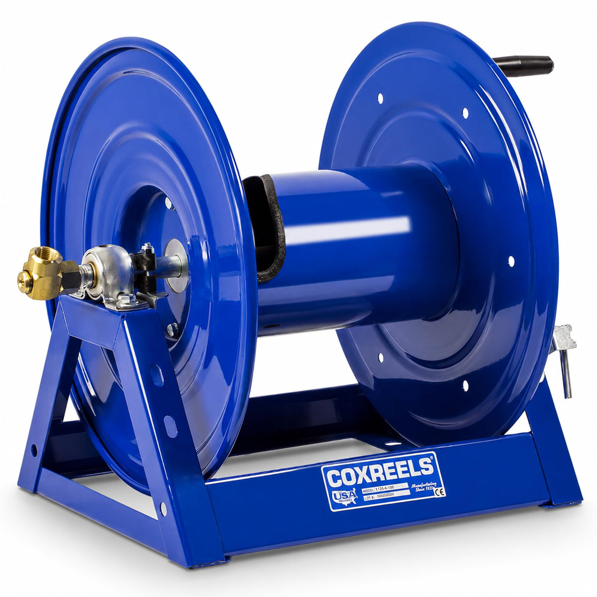 COXREELS 1 / 1/2" x 100' / Blue Hose Reels