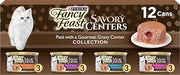 Fancy Feast Purina Savory Centers Wet Cat Food, 3 oz. Cans, 24-Pack