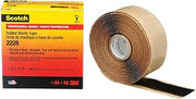 3M Scotch Rubber Mastic Tape 2228, 1 in x 10 ft, Black, 1 Roll | Conformable, Self–Fusing, Electrical Insulating, Moisture Sealing, Indoor and Outdoor Applications, 65 mil Thick