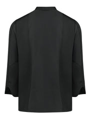Women's Deluxe Airflow Chef Coat by Red Kap – XX-Large, Polyester, Black, Model 053WBK RG XXL