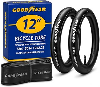 Goodyear Bicycle Tube with Butyl Rubber - Dependable Bike Tubes for Premium Cycling