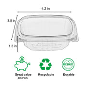 KODA CUP 4oz / Clear / 4.0 fluid_ounces Clamshell Take Out Containers