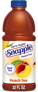 Diet Snapple Peach Tea, 32 fl oz bottle