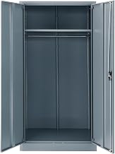 Global Industrial Wardrobe Storage Cabinet with Garment Rod, Steel