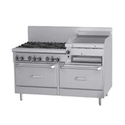 Gas Range Restaurant Series 60"W by Garland – 24 inches, Stainless Steel, Model G60-6R24RR