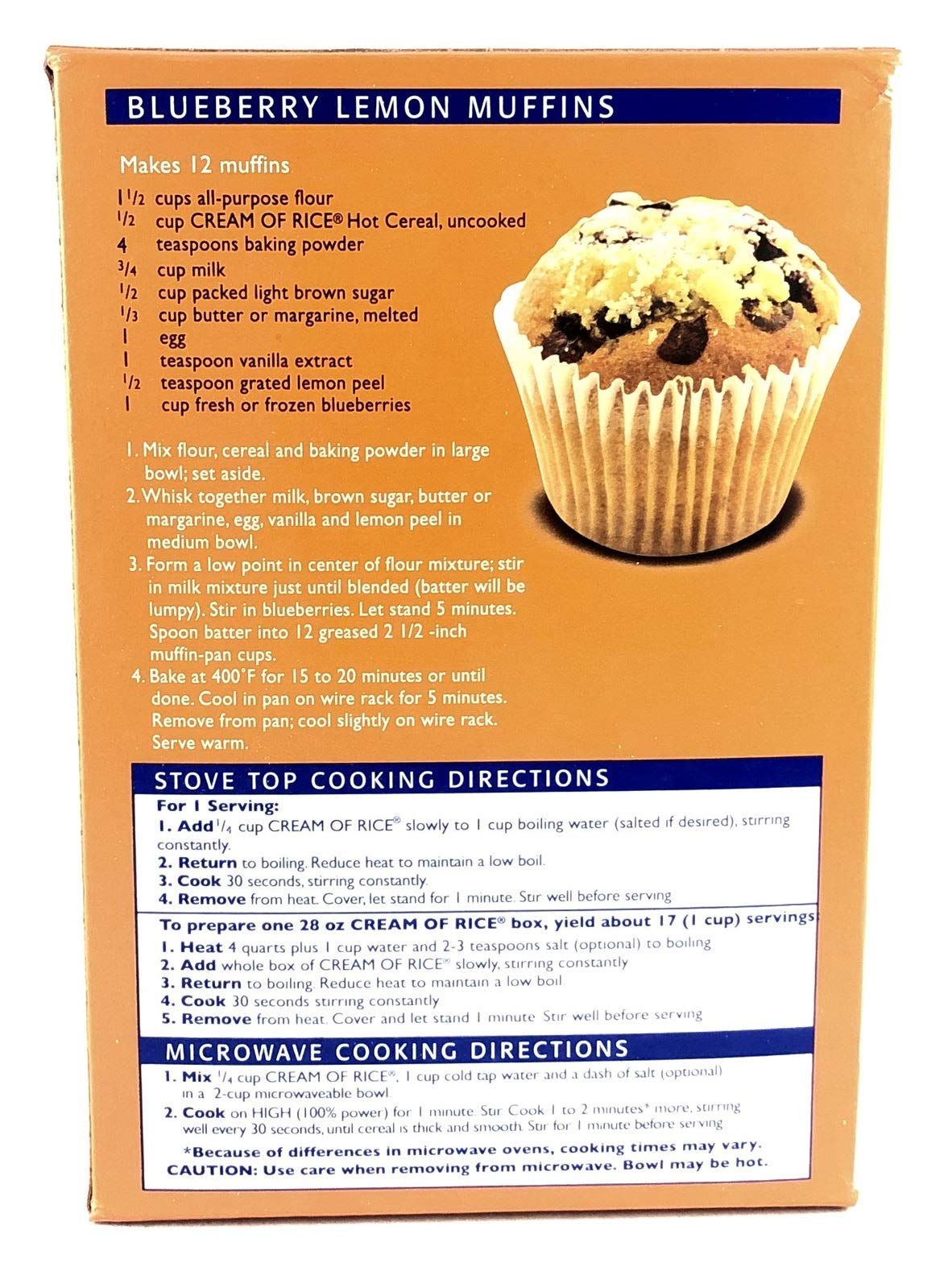 Gluten Free Hot Cereal 28 oz 12 Pack by Cream of Rice – 1.75 Pound (Pack of 12), Pack of 12, Model 2693