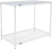 ESD, 2 Tier, Wire Shelving Starter Unit, 42W X 21D X 34H
