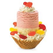 Ice Cream Scoop and Stack by Cuisipro – Medium, Plastic, White, Model 1516