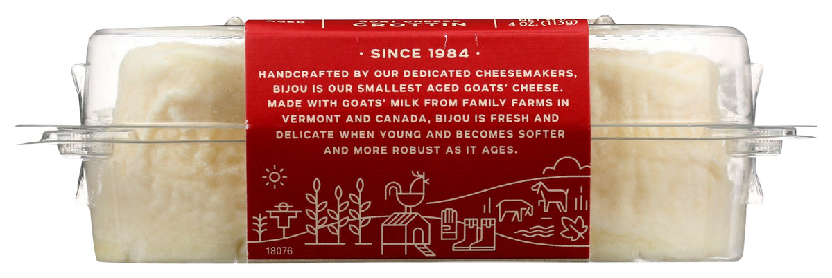 Bijou Goat Cheese by Vermont Creamery – 4 Ounce (Pack of 1), Model 0011826121008