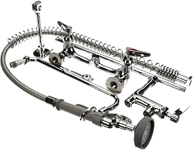T&S Brass B-0133-12-CR-B Pre-Rinse Unit with Ceramas and Wall Bracket