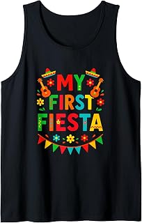 My First Fiesta - Mexican Party Birthday Fun Tank Top