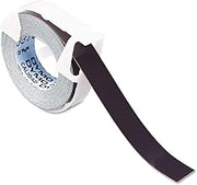 DYMO Self-Adhesive Glossy Labeling Tape for Embossers, 3/8in x 9-34ft Roll, Black