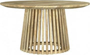 Furnifact Mango Round Coffee Table Solid Wood Construction Durable Finish Includes 1 Coffee Table Ideal for Living Room and Modern Decor