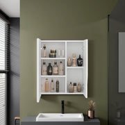 20" Athol Medicine Cabinet by DEPOT E-SHOP – Engineered Wood, White, Model DE-GLB11584