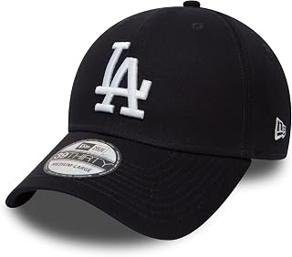 New Era Men's 39Thirty League Basic Losdod Navy/White Cap, Blue, X-Large