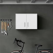 28" Danbury Storage Cabinet-Wall Cabinet, White -Garage – Wall Mounted Kitchen Storage for Kitchen & Utility Storage