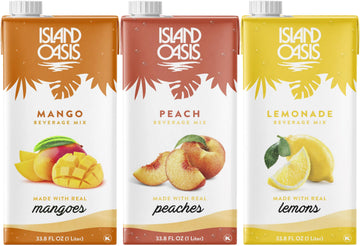 Drink Mix Variety by ISLAND OASIS – 33.8 Fl Oz (Pack of 3), Pack of 3