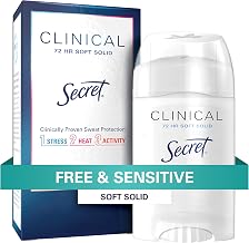 Secret Soft Unscented 1.6 oz