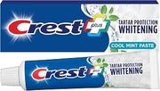 Crest Tartar Protection & Anticavity Toothpaste with Fluoride, Regular Paste, 2.4oz (Pack of 3)
