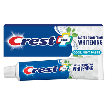 Tartar Protection & Anticavity Toothpaste with Fluoride by Crest – 2.4 Ounce (Pack of 3), Pack of 3, Model P_1838
