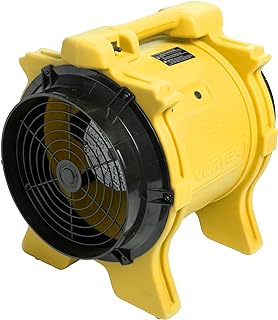 Dri-Eaz Vortex 1.0 HP Ventilation Fan (F174), Air Mover Blower Fan for Commercial and Residential Use