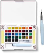Sakura Koi Pocket Field Sketch Kit, 36 Colors, Water Brush, Palette