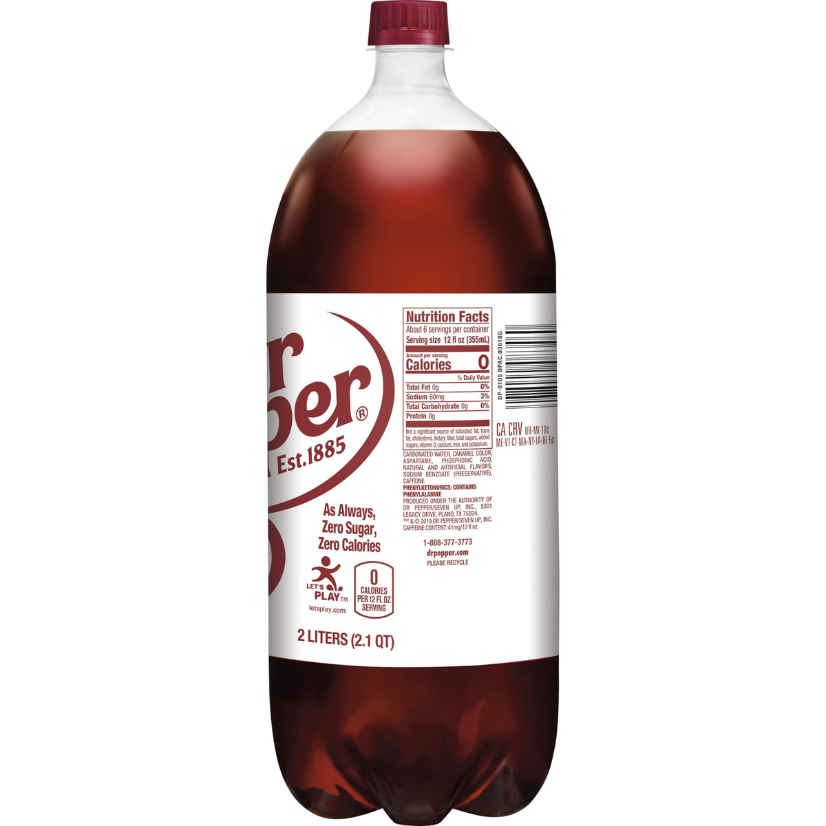 Dr Pepper Diet / 67.63 Fl Oz (Pack of 1) / Diet Dr. Pepper Soft Drinks