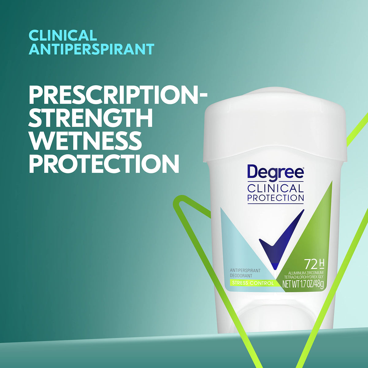 Degree Floral / 1.7 Ounce (Pack of 1) / White Antiperspirant Deodorant