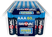 Rayovac High Energy AAA Batteries (60 Pack), Alkaline Triple A Batteries | Alkaline, Triple A