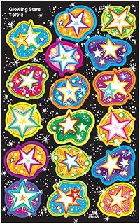 Trend Enterprises Glowing Stars Stickers by Trend