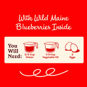 Wild Blueberry Muffin & Quick Bread Mix by Betty Crocker – 16.9 Ounce (Pack of 1), Model BC-WBBMM-1