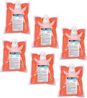 Global Industrial Luxury Foam Hand Soap 1250ml Refill, 6 Refills/Case