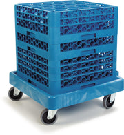 Polypropylene Warewashing Rack Dolly by Carlisle FoodService Products – Polypropylene, Blue, Model C223614