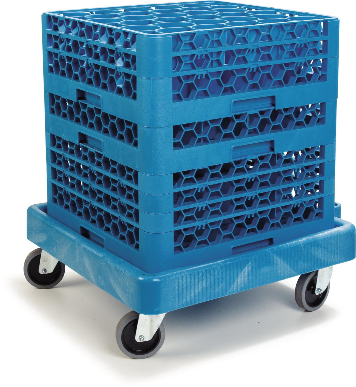 Polypropylene Warewashing Rack Dolly by Carlisle FoodService Products – Polypropylene, Blue, Model C223614